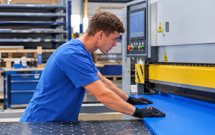 Bewerkingsbedrijf plant een werkorder via BinSoft MRP